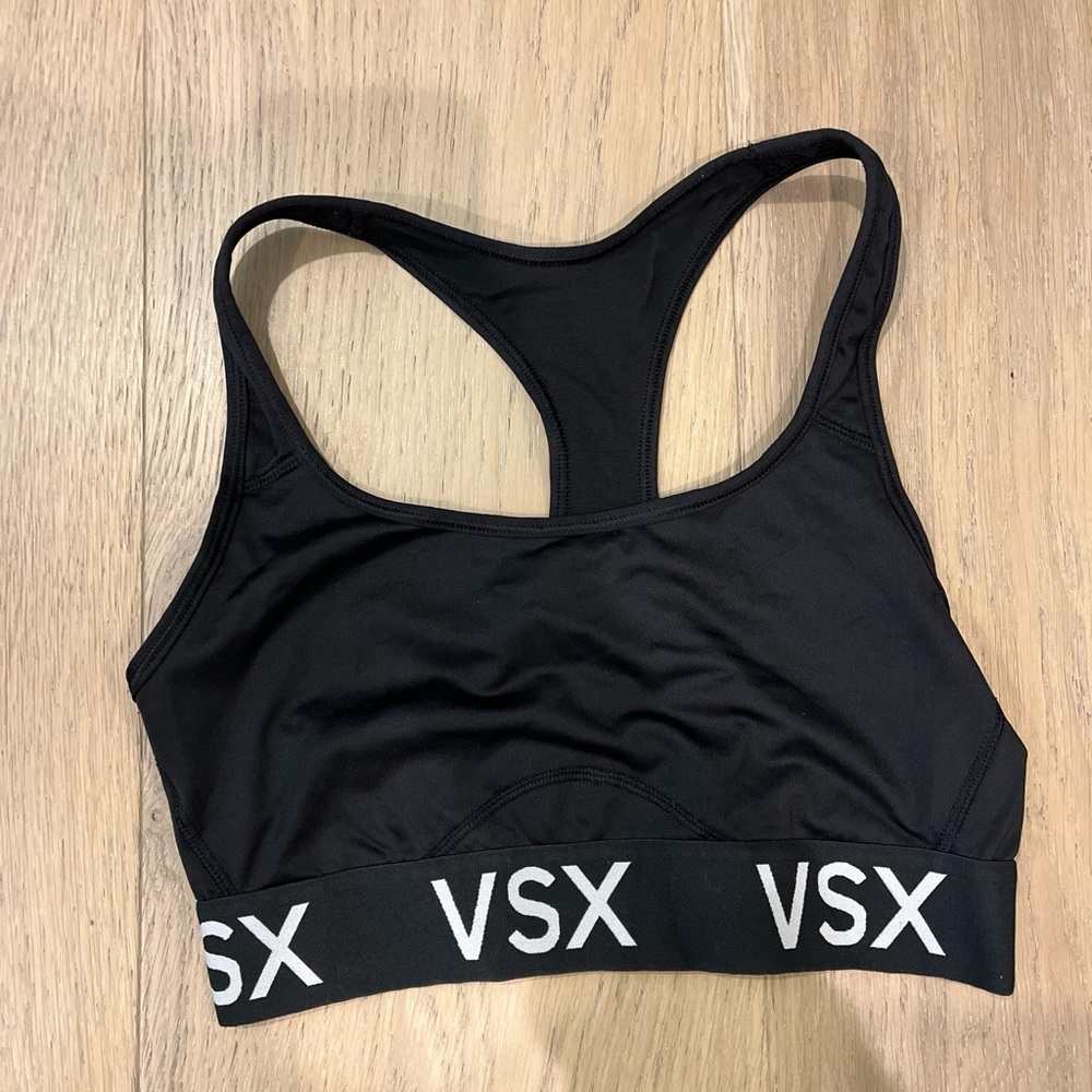 Victoria Secret Sport Racerback Bra Black S